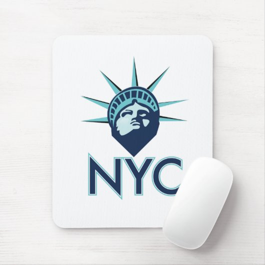Tapis De Souris Liberté NYC (Avec souris)