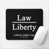 Tapis De Souris Liberty under Law (Avec souris)