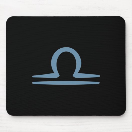 Tapis De Souris LIBRA Zodiac Septembre Octobre Anniversaire Astrol (Devant)