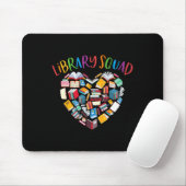 Tapis De Souris Libraire de Bookworm Book Lover (Avec souris)