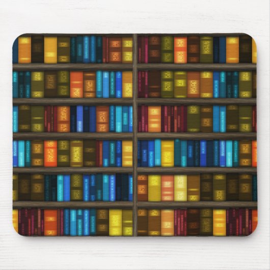 Tapis De Souris Librairies 1 Mousepad (Devant)
