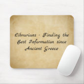 Tapis De Souris Librarians - Finding the Best Information (Avec souris)
