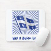 Tapis De Souris Libre de Vive le Québec ! (Avec souris)