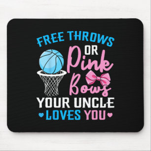 Tapis De Souris Libre Throws ou Rose Bows Oncle vous aime Genre Re