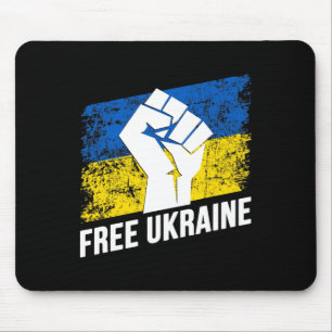 Tapis De Souris Libre Ukraine Amoureux de l'Ukraine Drapeau de l'U