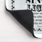 Tapis De Souris Licence de chant karaoké (Coin)