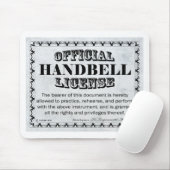 Tapis De Souris Licence Handbell (Avec souris)