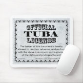 Tapis De Souris Licence Tuba (Avec souris)