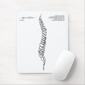 Tapis De Souris Licensed Chiropractor Massage Therapist (Avec souris)