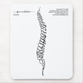 Tapis De Souris Licensed Chiropractor Massage Therapist (Devant)