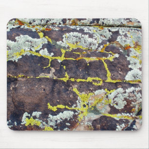 Tapis De Souris Lichens sur no. 3 de roche