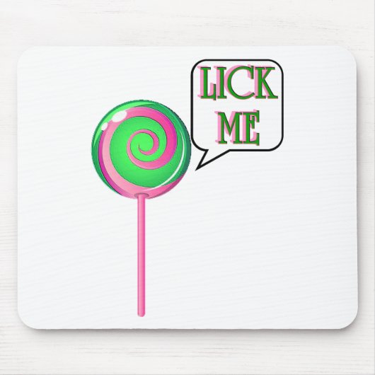 Tapis De Souris Lick Me (Devant)