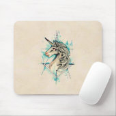 Tapis De Souris Licorne (Avec souris)