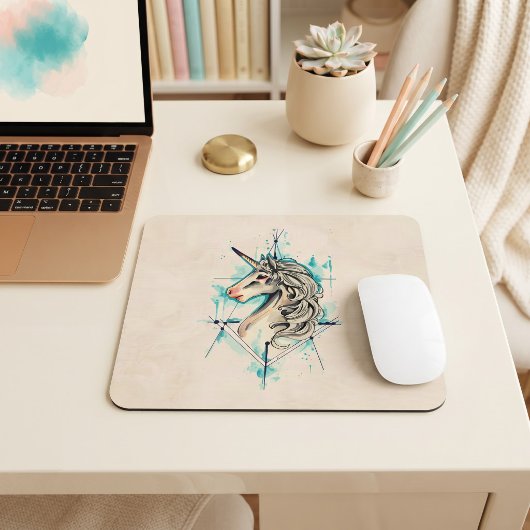 Tapis De Souris Licorne