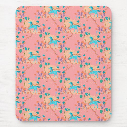 Tapis De Souris licorne bleue (Devant)