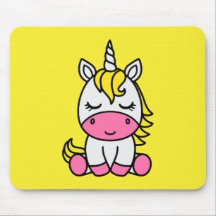 Tapis De Souris Licorne de petite fille Poney