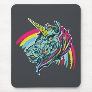 Tapis De Souris Licorne de zombi