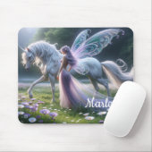 Tapis de souris Licorne Fantaisie (Avec souris)