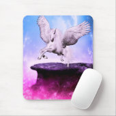 Tapis De Souris Licorne Fantastique Rose (Avec souris)