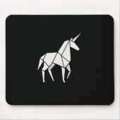 Tapis de souris LICORNE ORIGAMI (Devant)