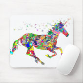 Tapis De Souris Licorne Rainbow (Avec souris)