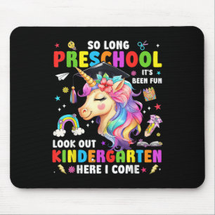 Tapis De Souris Licorne si longtemps diplômée de la maternelle ici