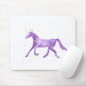 Tapis De Souris licorne violette (Avec souris)