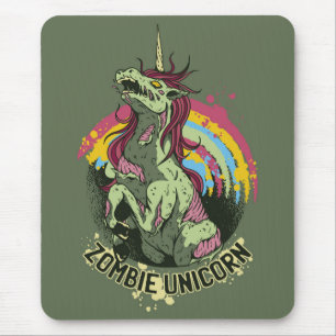 Tapis De Souris licorne zombie