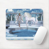 Tapis De Souris Licornes Mousepad de Fae d'anges (Avec souris)
