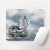 Tapis De Souris Licornes Mousepad de Fae d'anges (Avec souris)