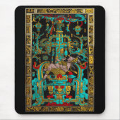Tapis De Souris Lid of Great Tomb of Pakal - Astronaut Palenque (Devant)