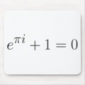 Tapis De Souris L'identité d'Euler (Devant)