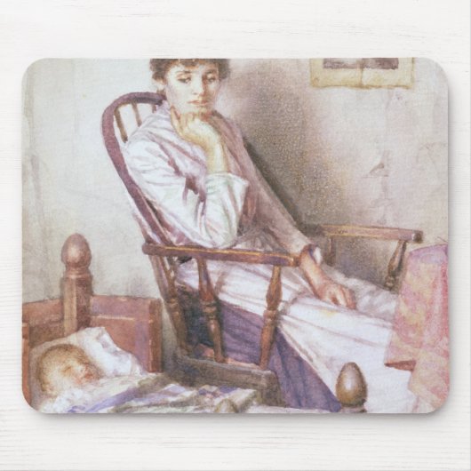 Tapis De Souris L'idole attrayant de sa solitude (Devant)