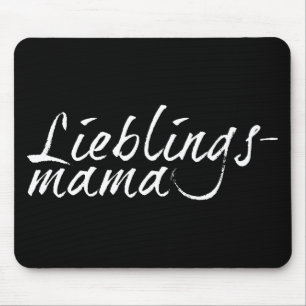 Tapis De Souris Lieblingsmama - weiß 00001