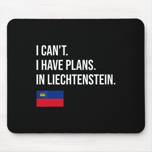 Tapis De Souris Liechtenstein  (Devant)