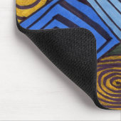 Tapis De Souris "Liens égyptiens" Résumé Design Mousepad (Coin)