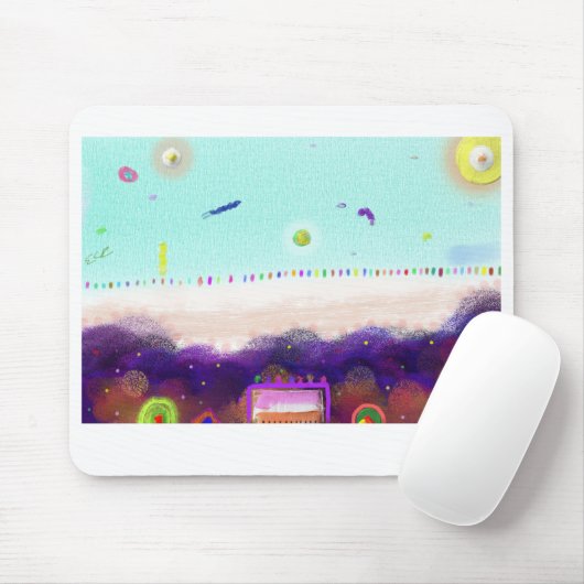 Tapis De Souris Life Aboard Another Planet Mousepad (Avec souris)