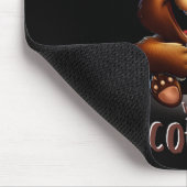 TAPIS DE SOURIS LIFE IS BETTER WITH A COFFEE (Coin)