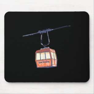 Tapis De Souris Lift Ski vintage - Snowboard Sending