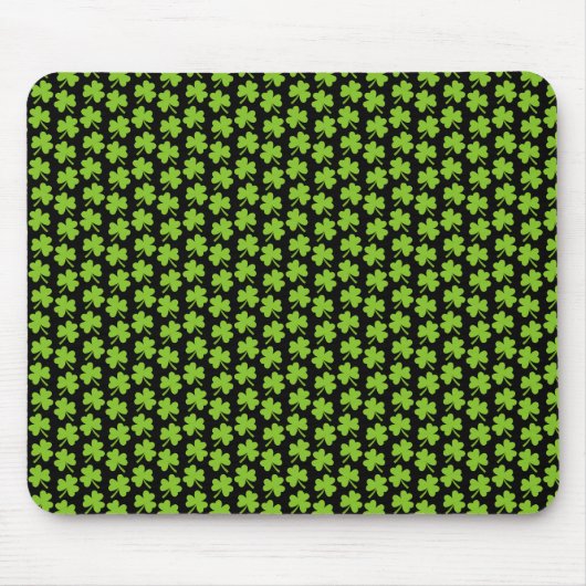 Tapis De Souris Light Shamrocks Black (Devant)