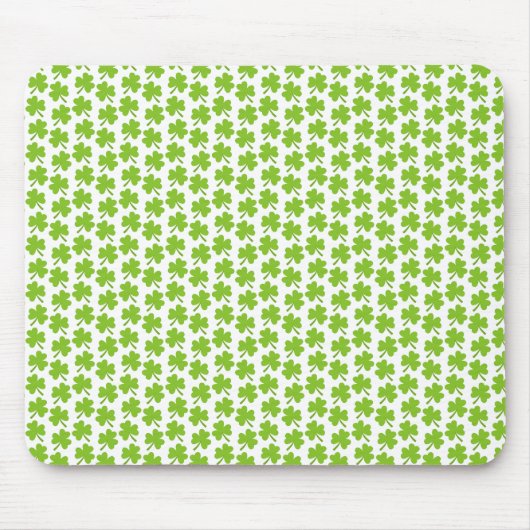 Tapis De Souris Light Shamrocks White (Devant)