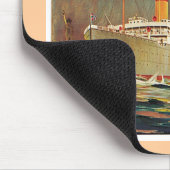 Tapis De Souris Ligne américaine norvégienne (Coin)