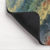 Tapis De Souris "Ligne art abstrait MousePad dans temps" (Coin)