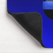 Tapis De Souris Ligne bleue mince (Coin)