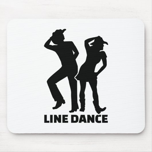 Tapis De Souris Ligne danse (Devant)