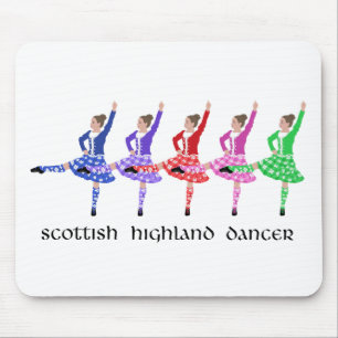 Tapis De Souris Ligne de danse highland écossaise