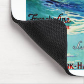 Tapis De Souris ligne de Français de ~ de solides solubles Paris (Coin)