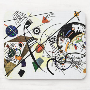 Tapis De Souris Ligne vintage Transverse - Kandinsky Art