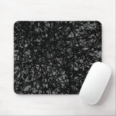 Tapis De Souris Lignes Abstraites - Gris (Avec souris)