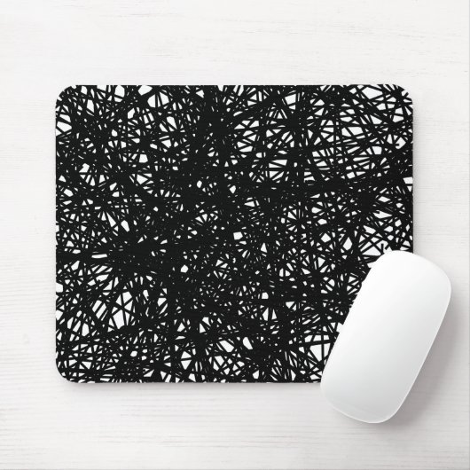 Tapis De Souris Lignes Abstraites II (Avec souris)